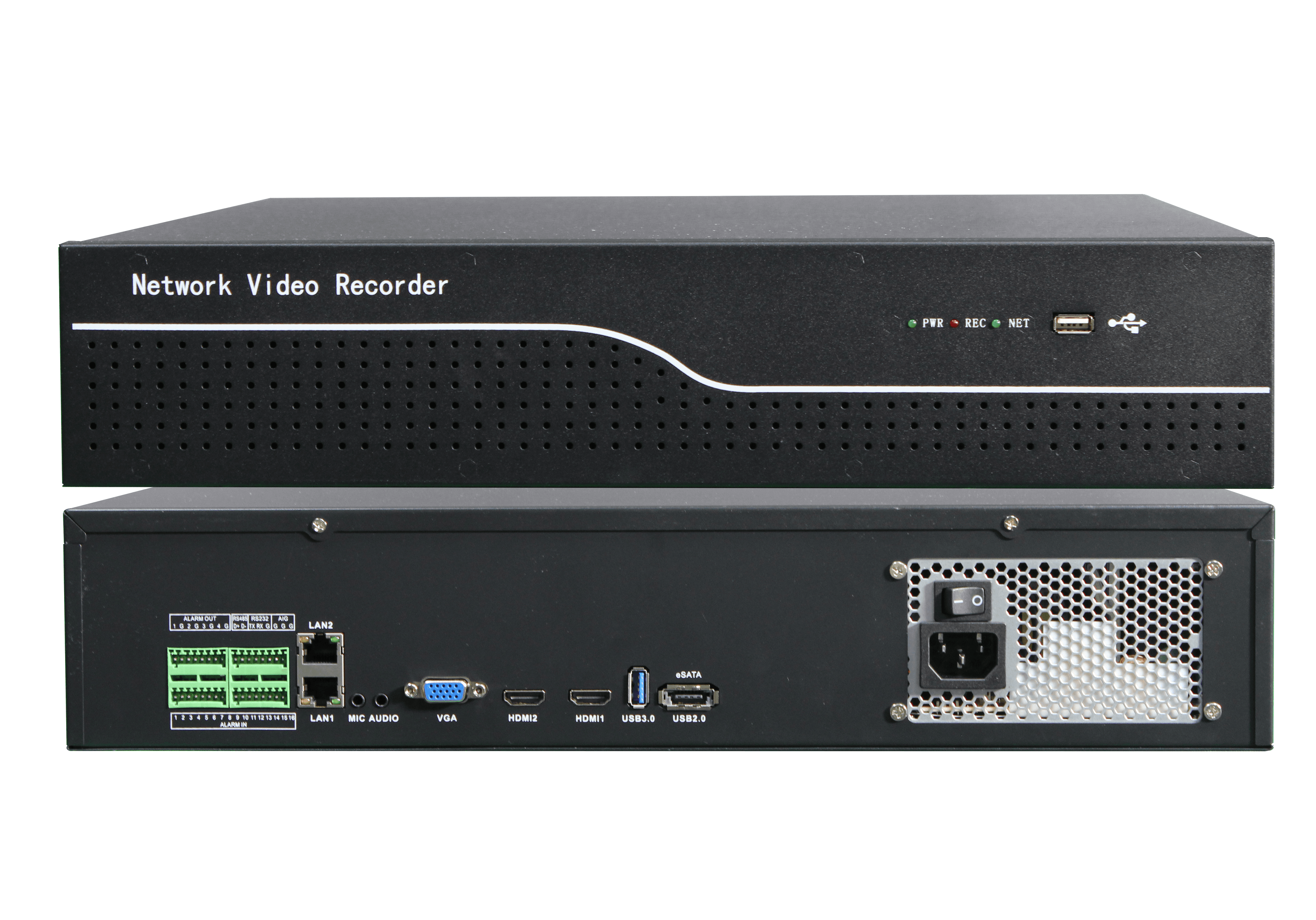 NexPro 49CH 4-Bay 4K NVR (H.265+, Dual-LAN)